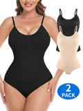 Shapewear Bodysuit for Women Tummy Control Body Shaper Snatched High Waist Body Suit